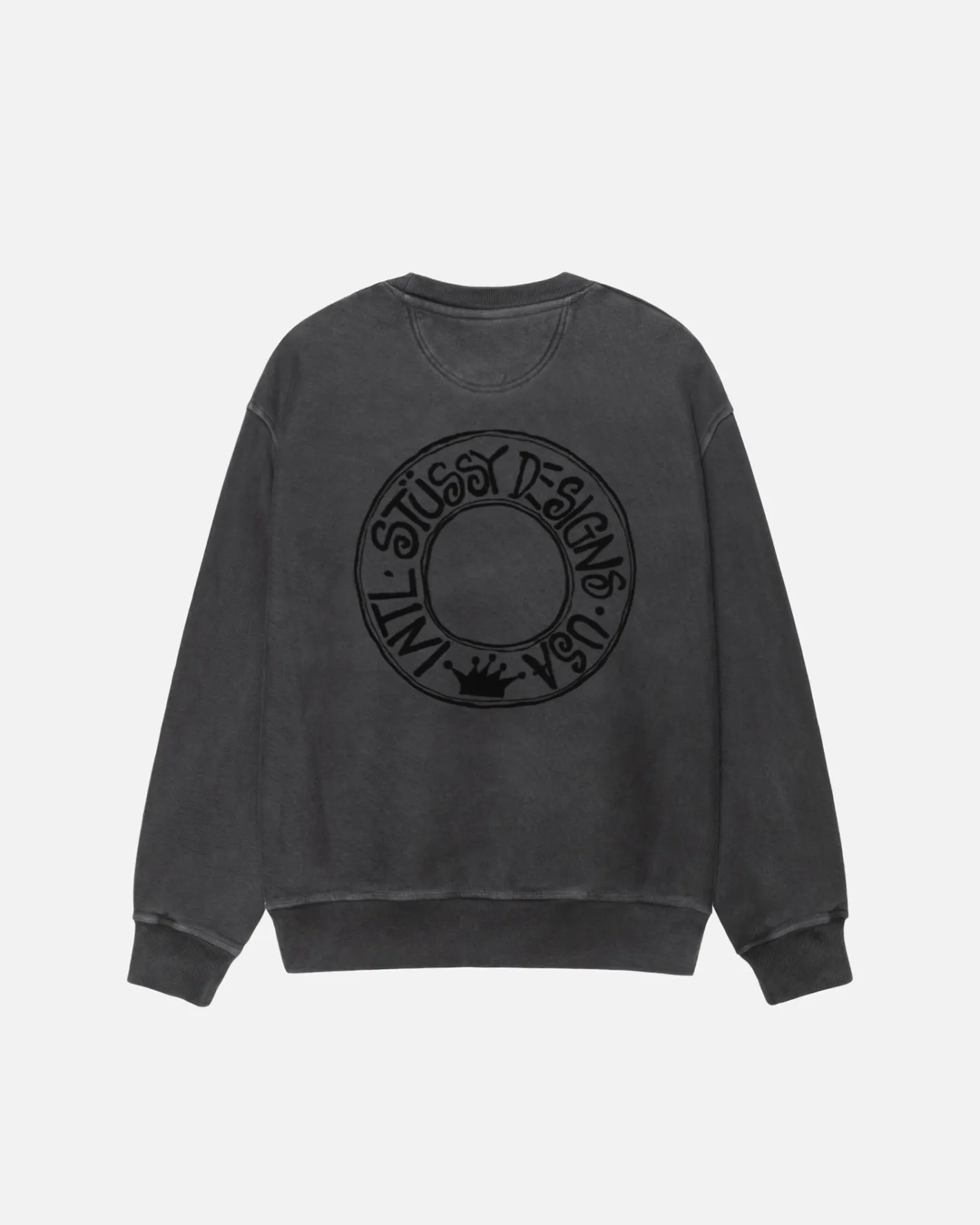 BUANA CREW PIGMENT DYED*Stüssy Fashion