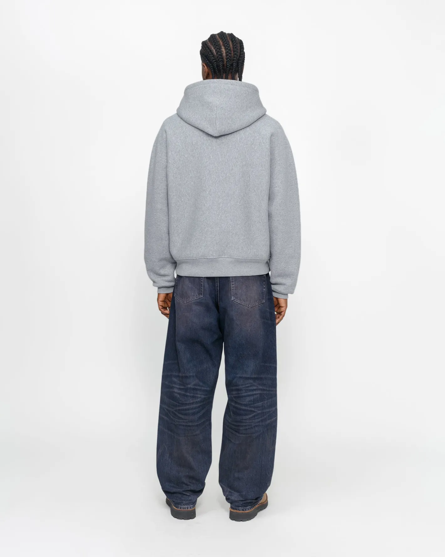 FLEECE RAGLAN HOODIE*Stüssy Hot