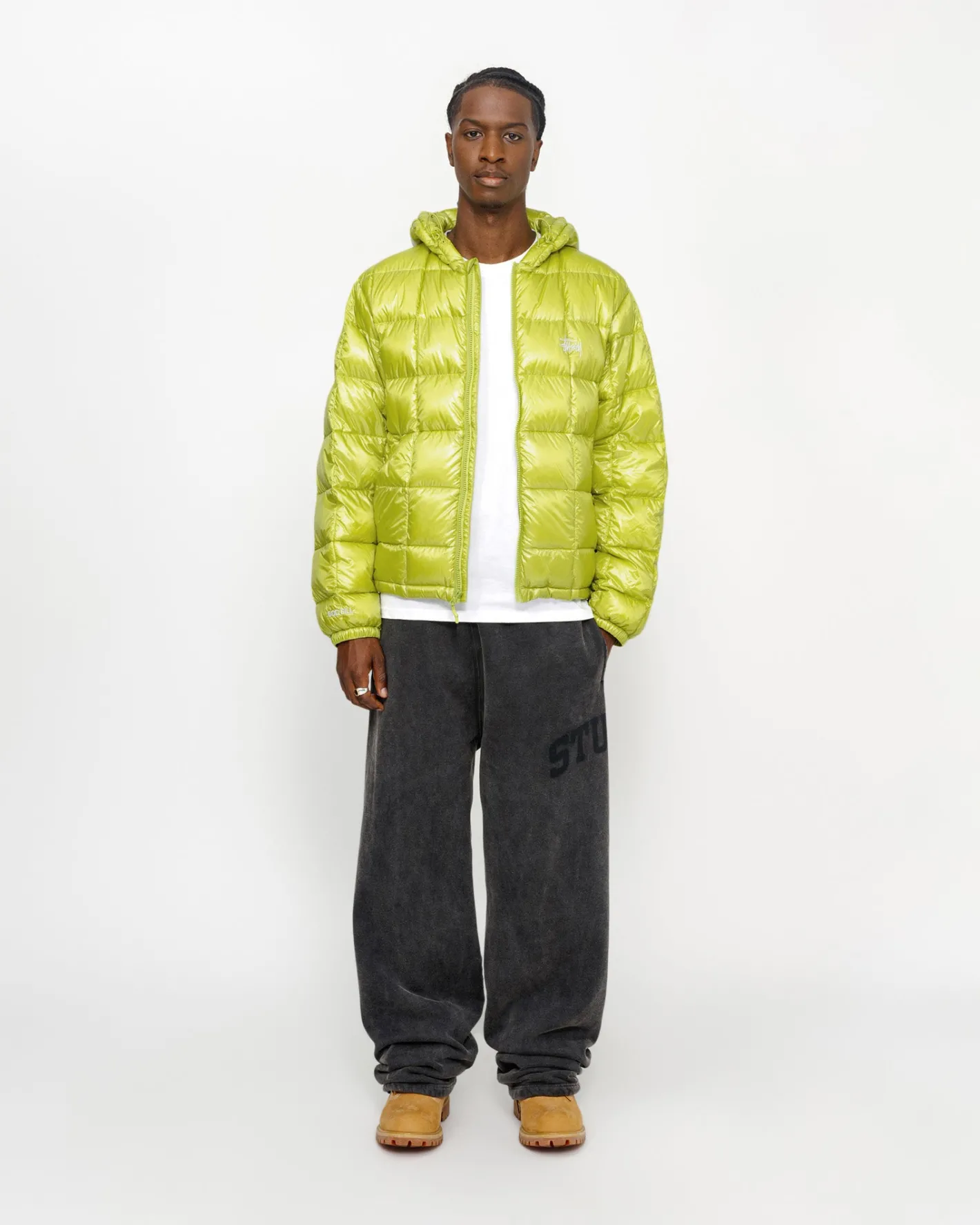 MIDWEIGHT HOODED PUFFER*Stüssy Clearance