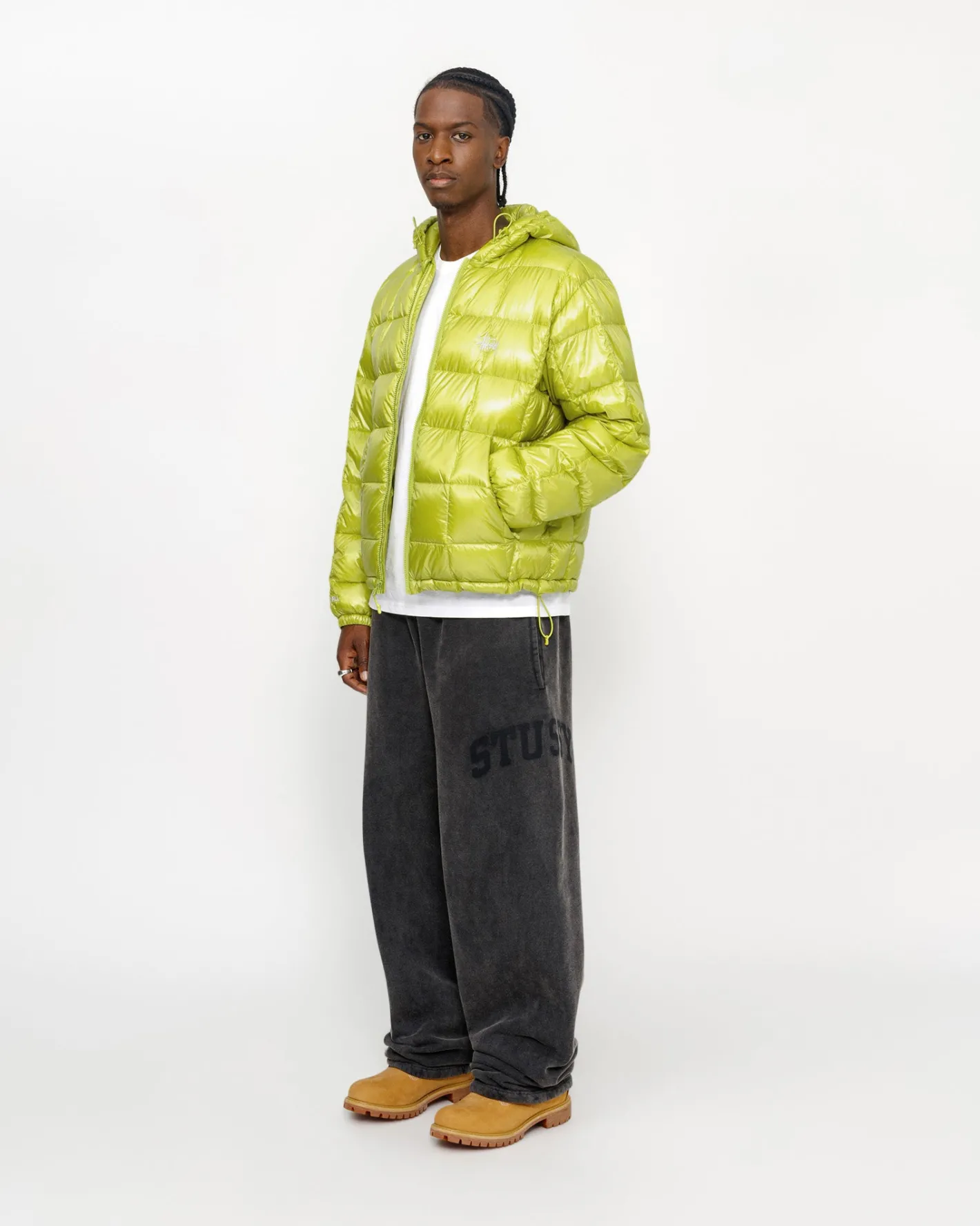 MIDWEIGHT HOODED PUFFER*Stüssy Clearance