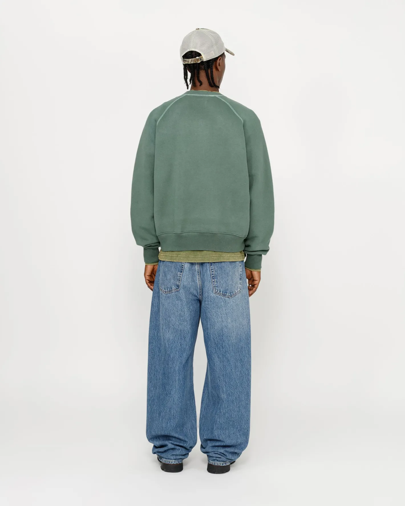 OVERLOCK VARSITY RAGLAN CREW*Stüssy Best Sale