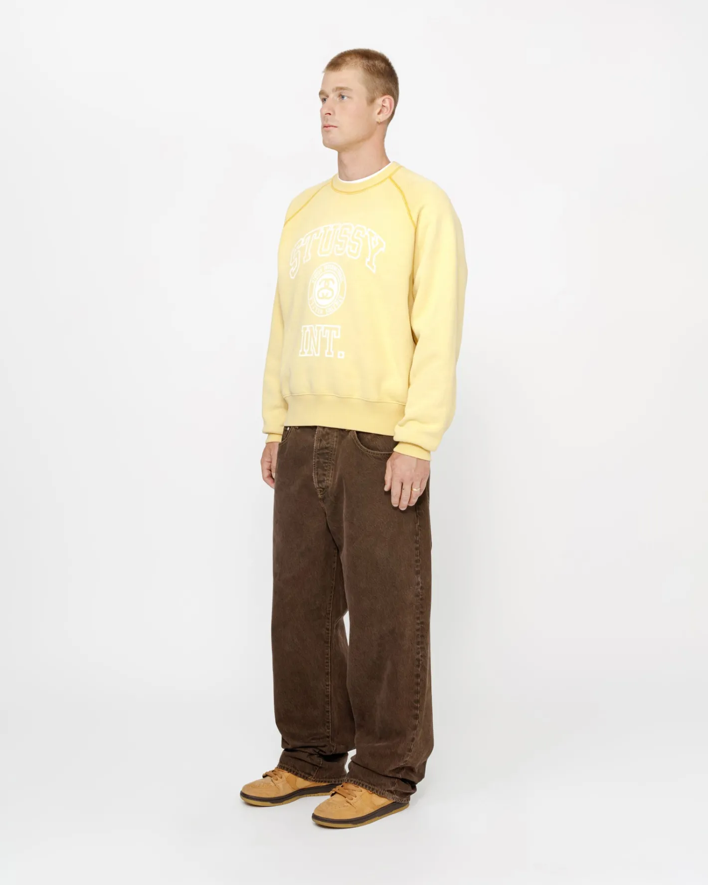 OVERLOCK VARSITY RAGLAN CREW*Stüssy Shop