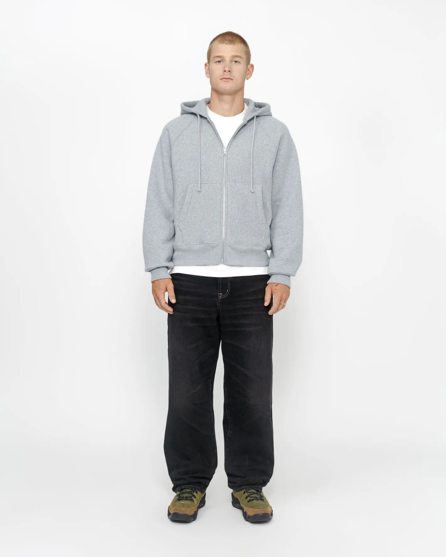 RAGLAN ZIP HOODIE*Stüssy Best Sale