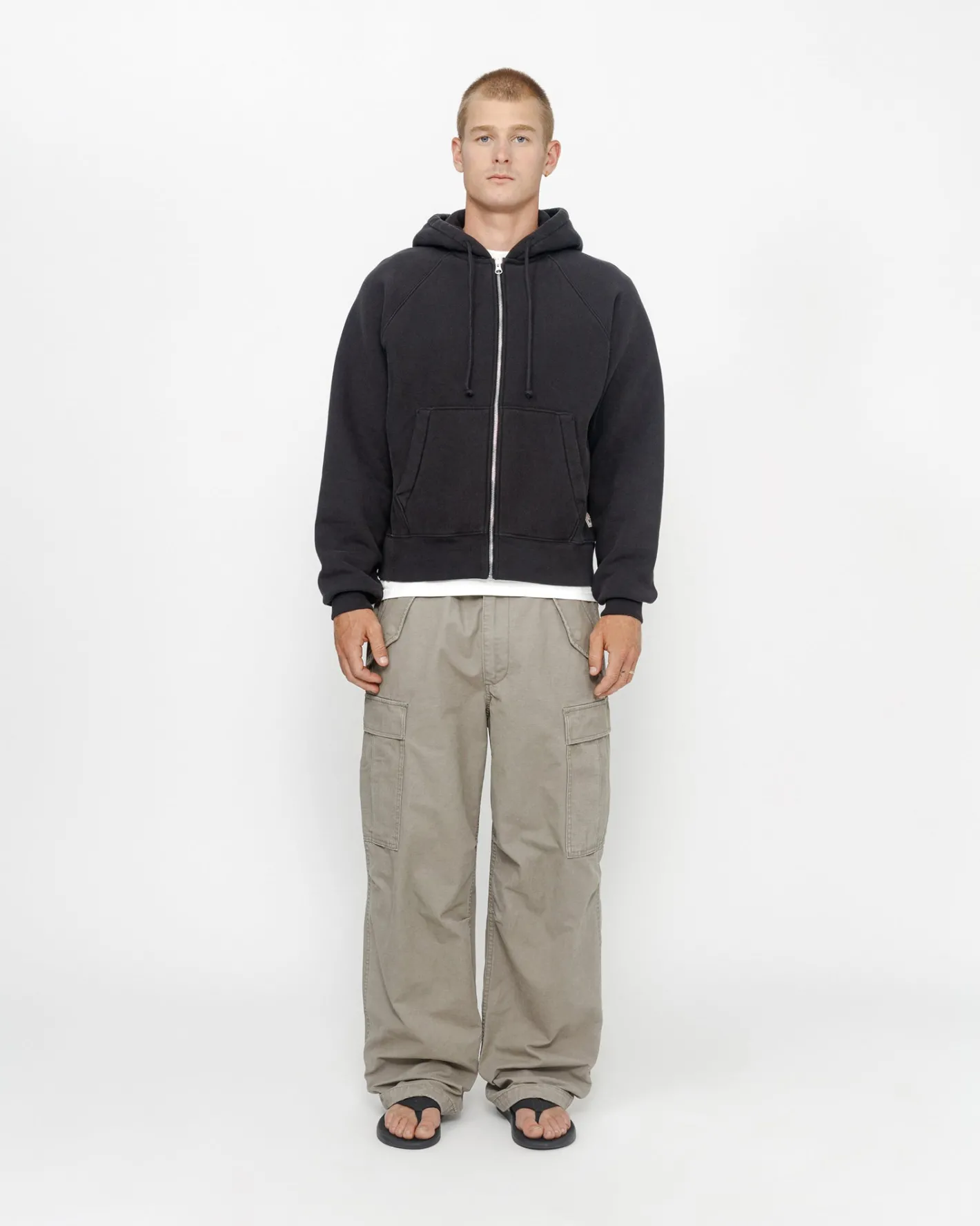 RAGLAN ZIP HOODIE*Stüssy Cheap