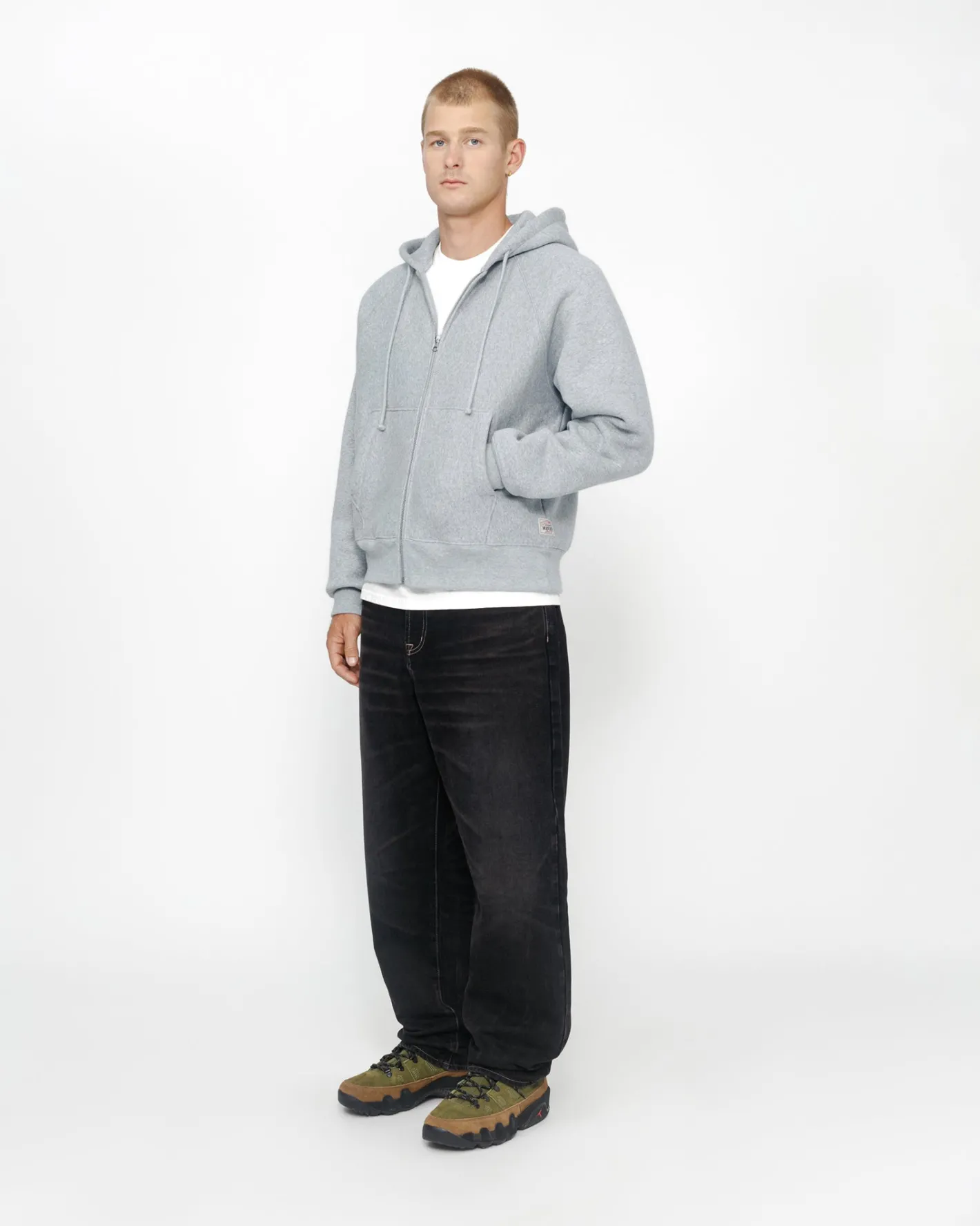 RAGLAN ZIP HOODIE*Stüssy Best Sale