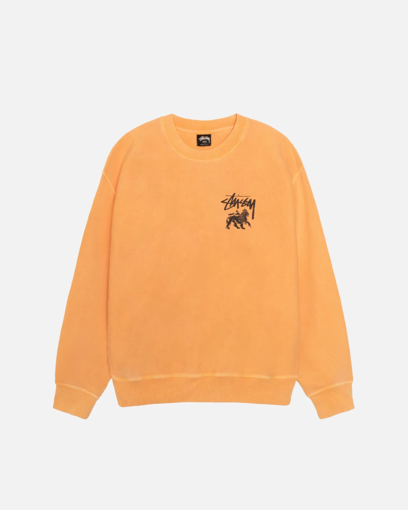 RASTA LION CREW PIGMENT DYED*Stüssy New
