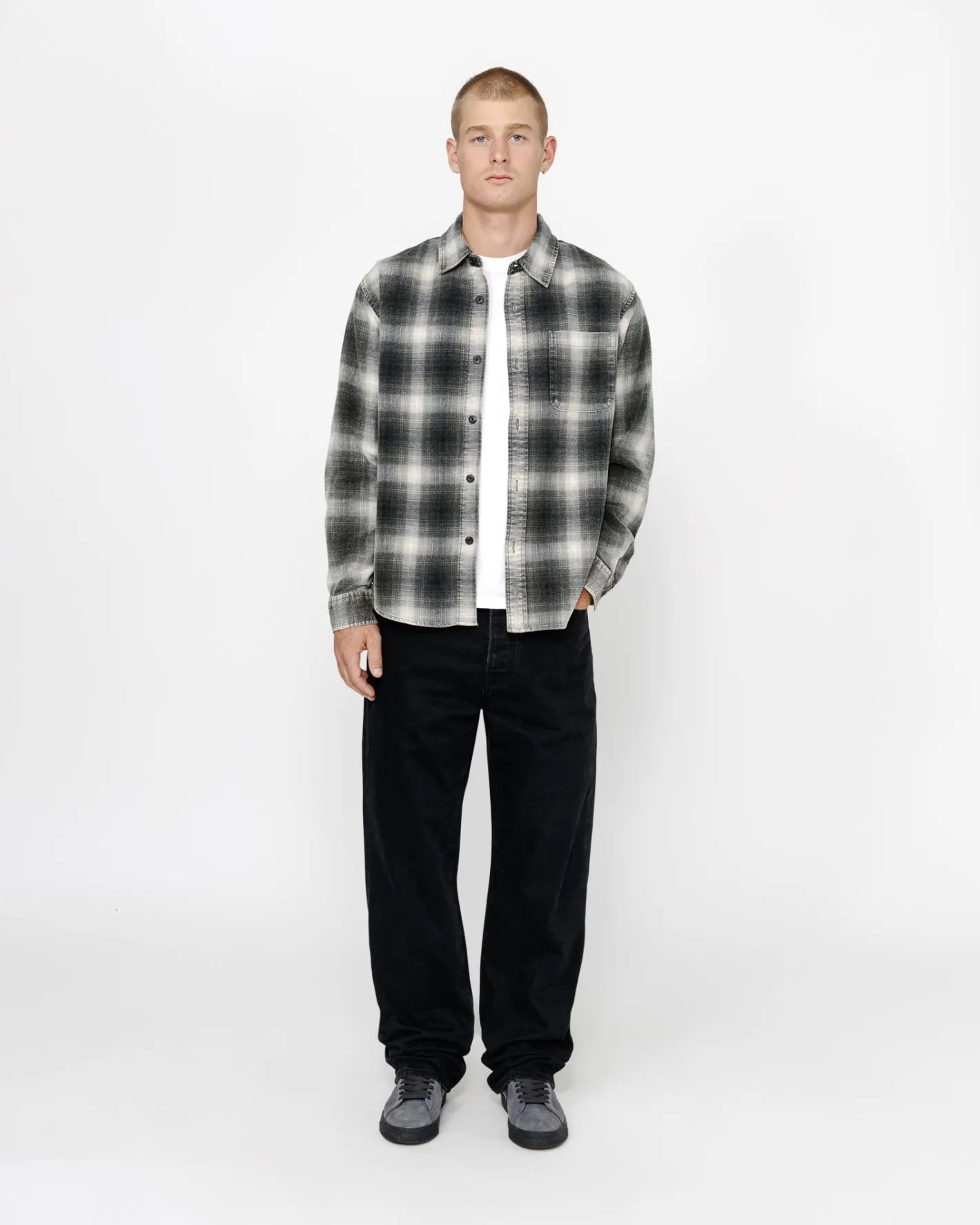 ROCCO FLANNEL PLAID SHIRT*Stüssy Online