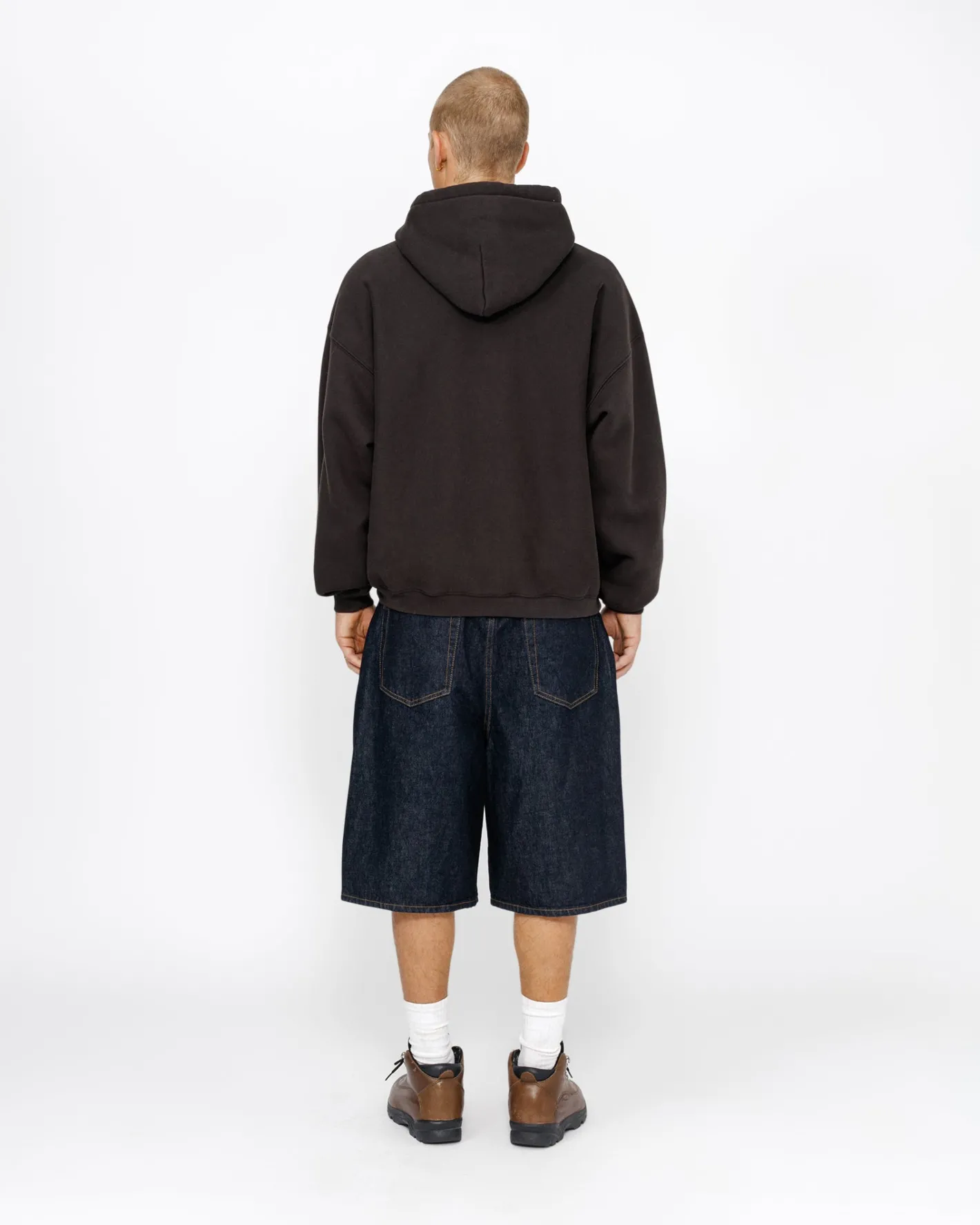 SATIN PATCH HOODIE*Stüssy Discount