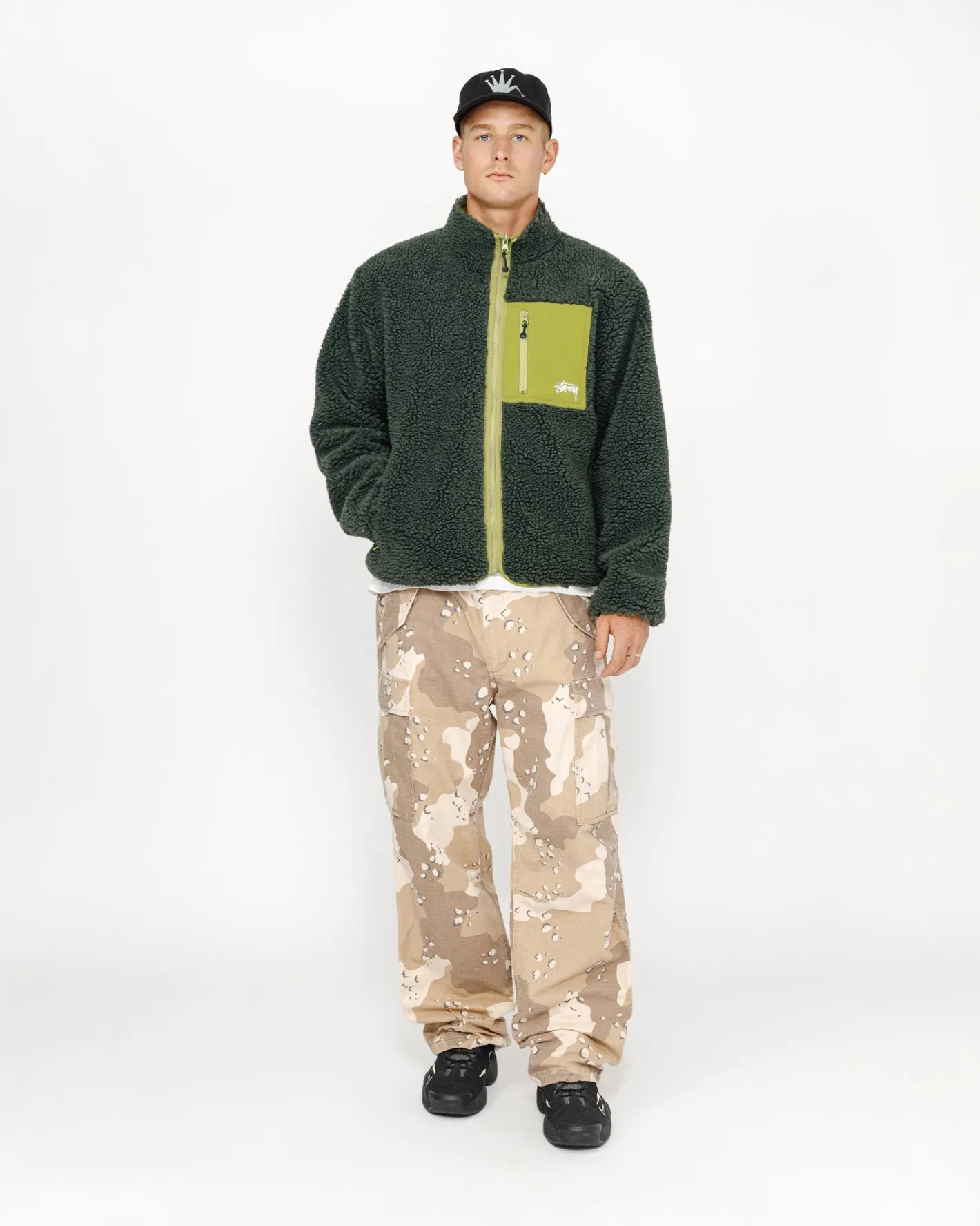 SHERPA REVERSIBLE JACKET*Stüssy Cheap