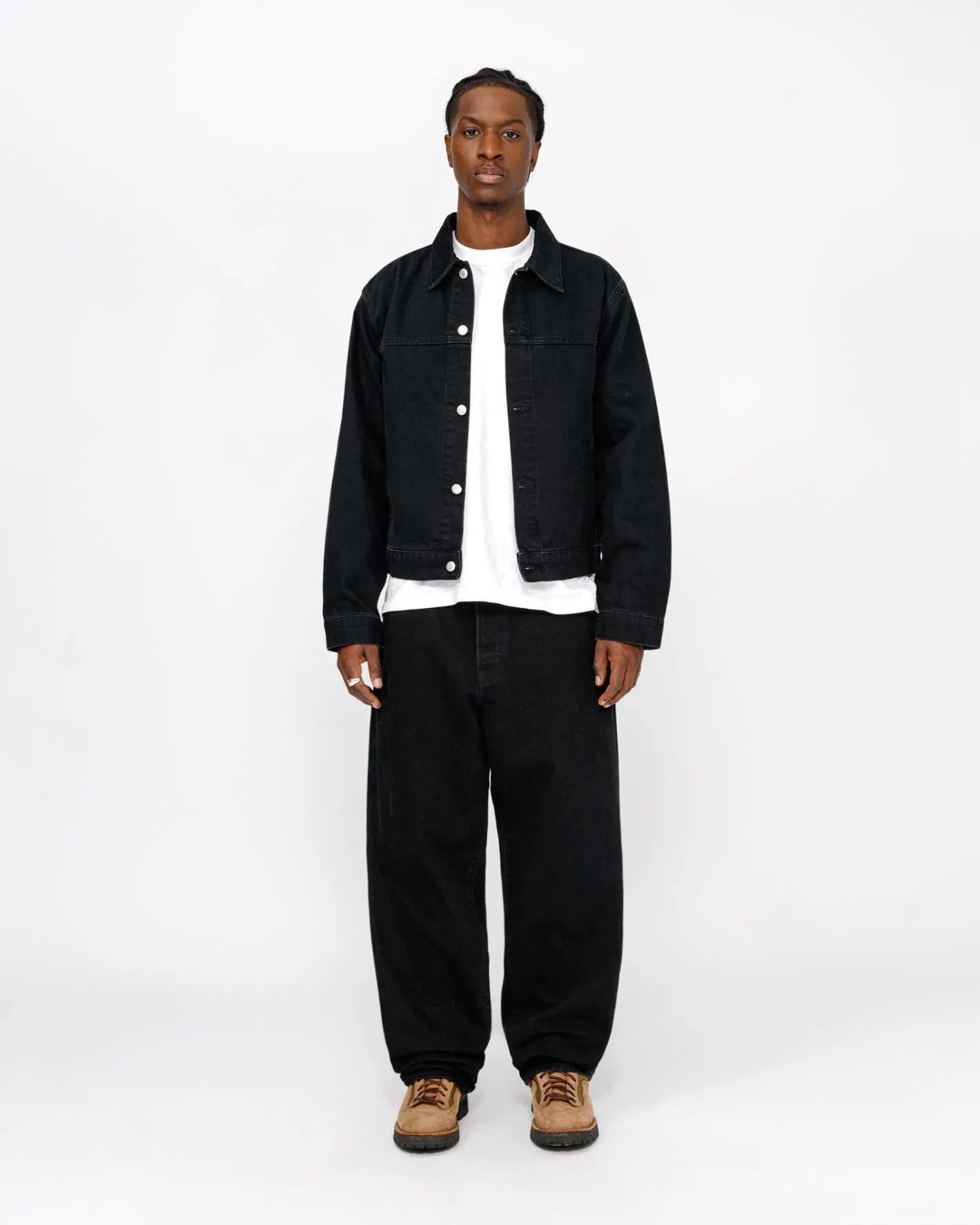 TRUCKER JACKET DENIM*Stüssy Best