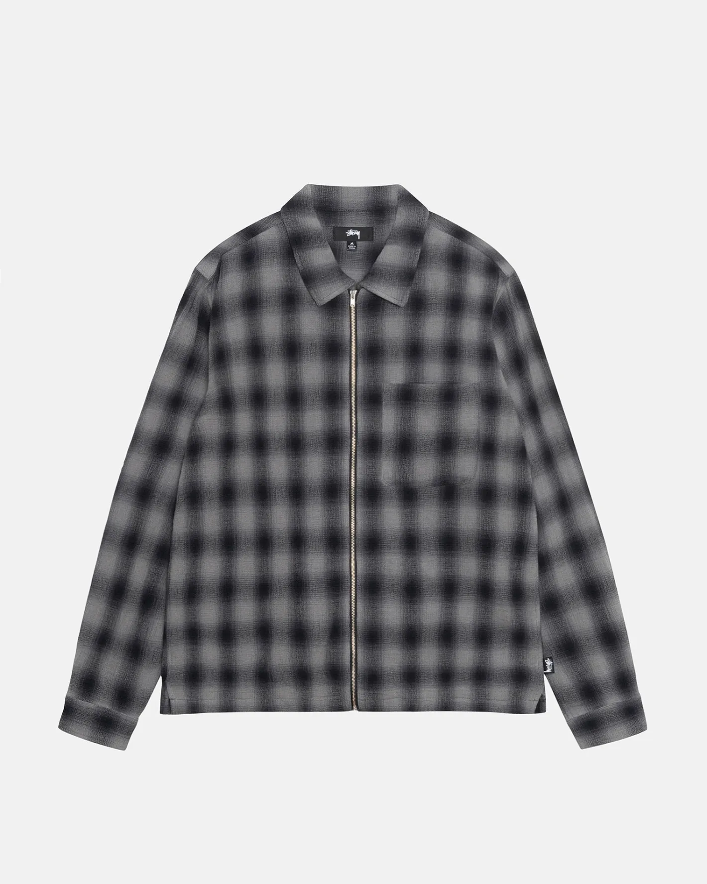 ZIP SHIRT TWISTED YARN PLAID*Stüssy Store